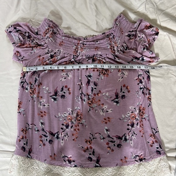 Xhilaration Women's Size Small "off the shoulder" Summer Top - Picture 9 of 9